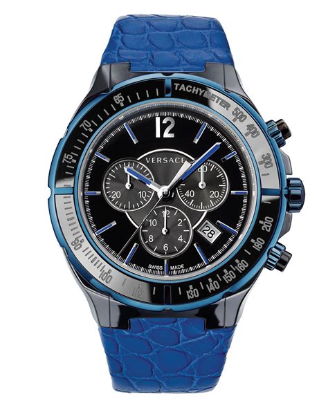 versace watch men macy's|versace watch blue.